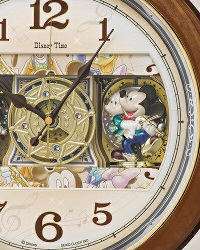 SEIKO｜セイコー からくり時計 【Disney Time（ディズニータイム）ミッキー&フレン...