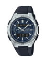 カシオ｜CASIO ［ソーラー電波時計］ウェーブセプター（wave ceptor）「マルチバンド6」 WVA-M6502-AJF WVA-M650-2AJF ブルー/シルバー【国内正規品】