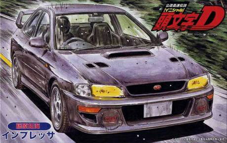 フジミ模型｜FUJIMI 1/24 頭文字Dシリーズ No．18 インプレッサ 藤原拓海のサムネイル