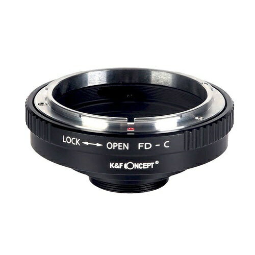 K&F Concept｜ケーアンドエフコンセプト Cマウント対応マウントアダプター KFFDC KF-FDC[KFFDC]