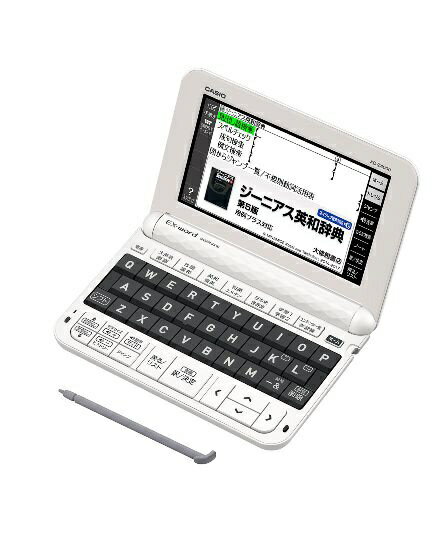 カシオ　CASIO 電子辞書「エクスワード（EX-word）」（高校生スタンダードモデル・30コンテンツ搭載）　XD-Z4000 ホワイト[XDZ4000]