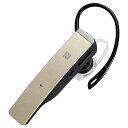 BUFFALO｜バッファロー ヘッドセット ゴールド BSHSBE500GD ワイヤレス（Bluetooth） /片耳 /イヤフックタイプ BSHSBE500GD