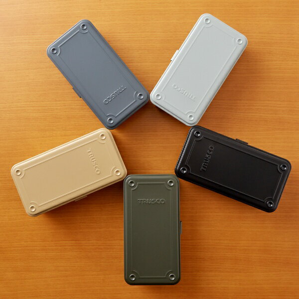 �ȥ饹���滳��TRUSCO NAKAYAMA TRUSCO �ȥ�󥯷�����Ȣ 203��109��56 �Ĥ�ä��֥�å� T-190MBK