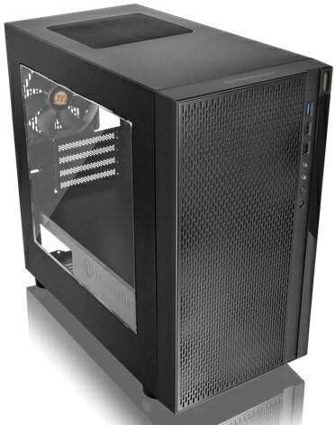 THERMALTAKE｜サーマルテイク PCケース Versa H18 CA-1J4-00S1WN-00 ブラック