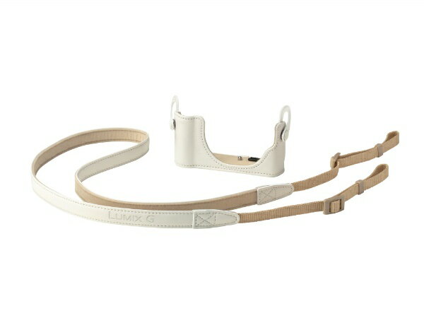 Panasonic｜パナソニック ボディケース・ストラップキット　DMW-BCSK8-W（ホワイト）[DMWBCSK8]