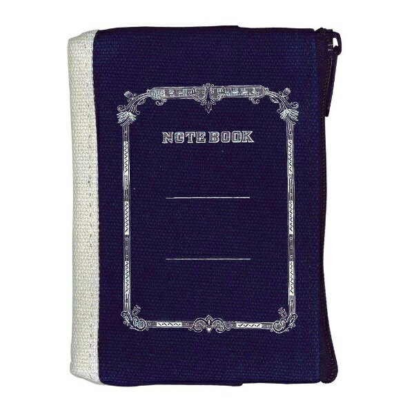 エムプラン｜M-PLAN ツバメ×CUBIX フラットポーチA7 ネイビー 010106-08