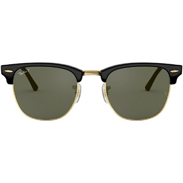 RayBan｜レイバン CLUBMASTER RB3016F 901/58 55mm ブラック/ポラライズドグリーンクラシックG-15 2