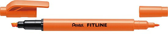 ぺんてる｜Pentel [蛍光ペン]フィットライン オレンジ XSLW11-F