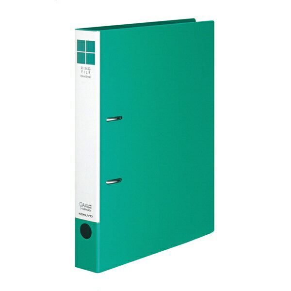KOKUYO｜コクヨ リングファイル スリムスタイル A4縦 330枚収容 フ-URF440NG 緑