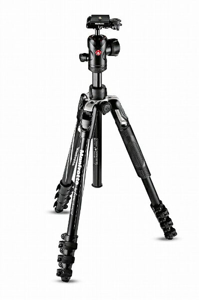 マンフロット｜Manfrotto アルミニウムL三脚キット（ブラック） befreeアドバンス ブラック MKBFRLA4BK-BH [4段][MKBFRLA4BKBH]