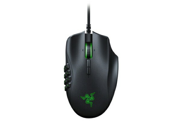 【エントリーで2倍pt(5/20まで)】 RAZER｜レイザー ゲーミングマウス Naga Trinity RZ01-02410100-R3M1 光学式 /有線 /19ボタン /USB RZ0102410100R3M1