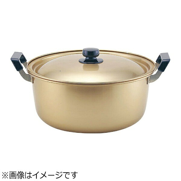 ■実用タイプの安価な両手鍋です。■内径サイズは16cmから44cmまで幅広く取り揃えております。※この製品は電磁（IH）調理器には対応しておりません。