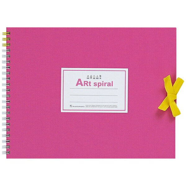 マルマン｜maruman [スケッチブック]アートスパイラル F1 ピンク S311-08