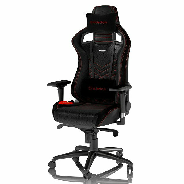noblechairs　ノーブルチェアーズ NBL-PU-RED-003 ゲーミングチェア EPIC レッド[NBLPURED003]