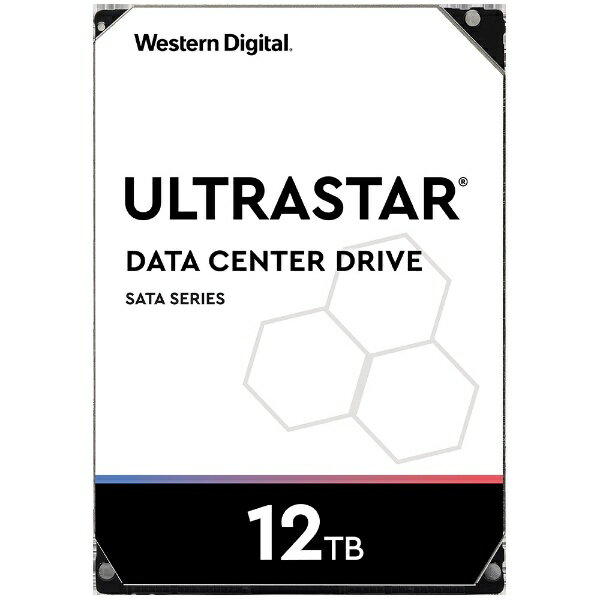 WESTERN DIGITAL｜ウェスタン デジタル HUH721212ALE600 内蔵HDD SATA接続 Ultrastar DC HC520 [12TB /3.5インチ]【バルク品】 [HUH721212ALE600]