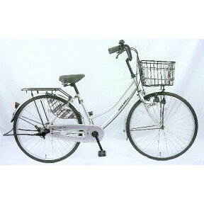 サイモト自転車｜SAIMOTO 26型 自転車 パティオボックスSE（シルバー/シングルシフト） FW-B260BA-BC-BAA【キャンセル・返品不可】 【代金引換配送不可】