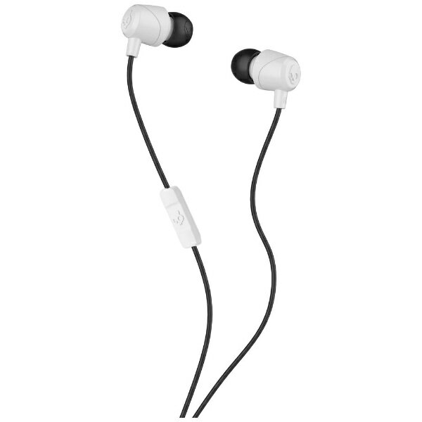 SKULLCANDY｜スカルキャンディ イヤホン カナル型 S2DUYK-441 ホワイト φ3.5mm ミニプラグ JIBWHITE