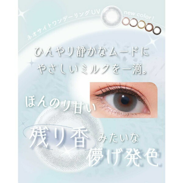 アイレ｜AIRE ネオサイトワンデー リングUV 30枚入［度なし/度あり/1day/ワンデー/...