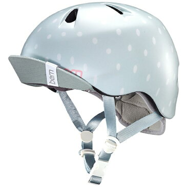 BERN　バーン 子供用ヘルメット NINA ALL SEASON （Satin Seaglass Polka Dot/ XS-Sサイズ：48〜51.5cm） BE-VJGSSPV-11