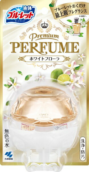 ■きらめくクリスタルボトルと最上級の香水調フレグランスでトイレを華やかな空間にしてくれるトイレ用洗浄防汚剤■濃厚なエッセンシャルオイルで甘く華やかな空間をつくってくれるブルーレット史上最上級の香り■最新のトイレにも違和感なくマッチする透明感あるクリスタル調ボトル■洗浄・防汚成分の働きで、流すたびに便器表面をコートし汚れの付着を抑える■便器の輝きを保つ■標準的な使用で約1ヶ月間（3〜5週間）使用。