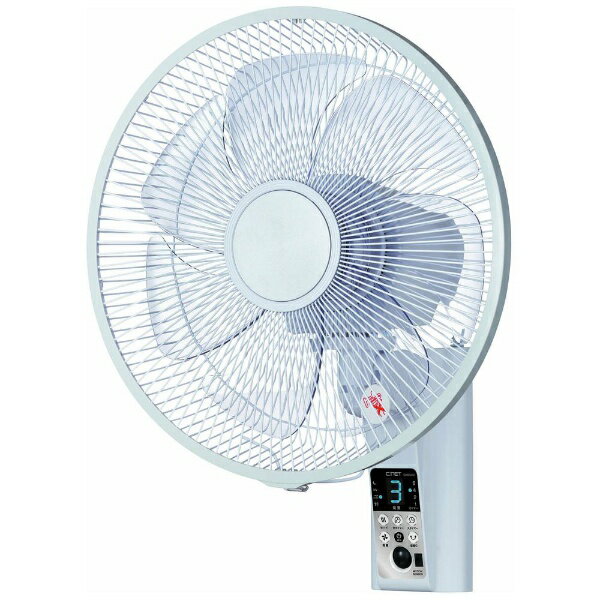 シィーネット　C:NET 人感リモコン30cm壁掛け扇（7枚羽根） CKBS401 ホワイト