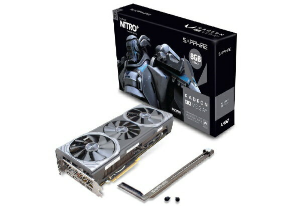 SAPPHIRE｜サファイヤ グラフィックボード　SAPPHIRE NITRO+ RADEON RX VEGA 64 DUAL HDMI / DUAL DP (UEFI) SAP-VEGA64NITRO/11275-03-40G [8GB /Radeonシリーズ]【バルク品】 [SAPVEGA64NITRO]