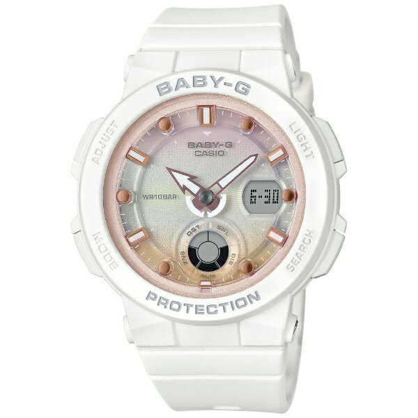 カシオ BABY-G 腕時計（レディース） カシオ｜CASIO Baby-G（ベイビージー） 「Beach Traveler Series（ビーチトラベラーシリーズ）」 BGA-250-7A2JF【国内正規品】