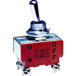 NKKスイッチズ｜NKK SWITCHES トグルスイッチ　ねじ端子　2極ON−OFF S-331T