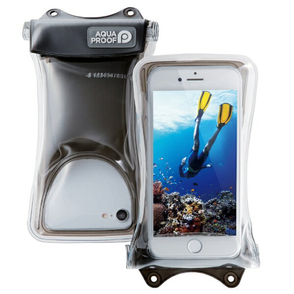 エレコム　ELECOM スマートフォン用［幅 67mm／4.7インチ］防水ケース 水没防止タイプ P-WPSF01BK P-WPSF01BK