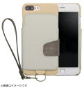トーモ RAKUNI(ラクニ) LeatherCase foriPhone7Plus/8Plus RAK-Ca7p-01-van バニラ