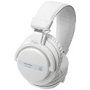 オーディオテクニカ｜audio-technica ヘッドホン ATH-PRO5X WH ホワイト [φ3.5mm ミニプラグ][ATHPRO5XWH]【rb_cpn】