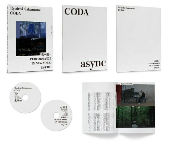 角川映画｜KADOKAWA Ryuichi Sakamoto：CODA コレクターズエディション with PERFORMANCE IN NEW YORK：async 初回限定生産版【ブルーレイ】 【代金引換配送不可】