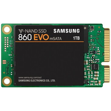 SAMSUNG　サムスン MZ-M6E1T0B/IT 内蔵SSD 860 EVO mSATA [mSATA /1TB]【バルク品】 [MZM6E1T0BIT]