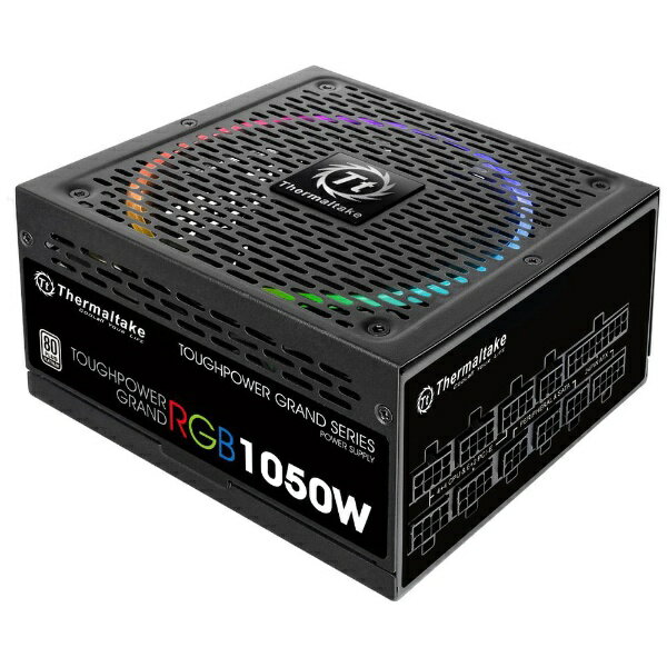 THERMALTAKE｜サーマルテイク PC電源 TOUGHPOWER GRAND RGB 1050W PLATINUM ブラック PS-TPG-1050F1FAPJ-1 [1050W /ATX／EPS /Platinum][PSTPG1050F1FAPJ1]