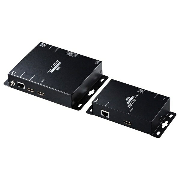 サンワサプライ｜SANWA SUPPLY HDMIエクステンダー(セットモデル) PoE対応 ブラック VGA-EXHDPOE2 