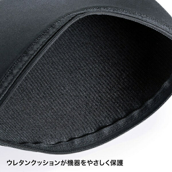 サンワサプライ｜SANWA SUPPLY マルチクッションケース（ブラック） IN-C4[INC4]