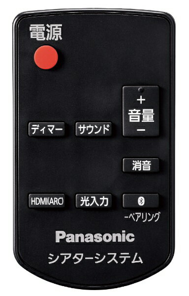 Panasonic�åѥʥ��˥å� �ۡ��ॷ������ �ʥ�����ɥС��� �֥�å� SC-HTB200-K [�ե���ȡ��С� /Bluetooth�б�]