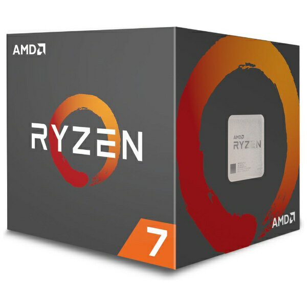 AMD　エーエムディー 〔CPU〕 AMD Ryzen 7 2700 with Wraith Spire(LED) cooler YD2700BBAFBOX[YD2700BBAFBOX]