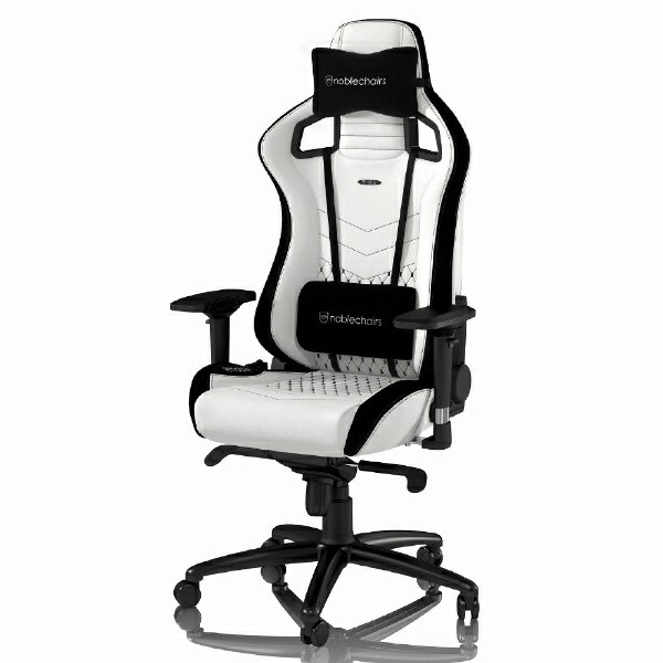 noblechairs｜ノーブルチェアーズ NBL-PU-WHT-002 ゲーミングチェア EPIC プレミアムホワイト NBLPUWHT002