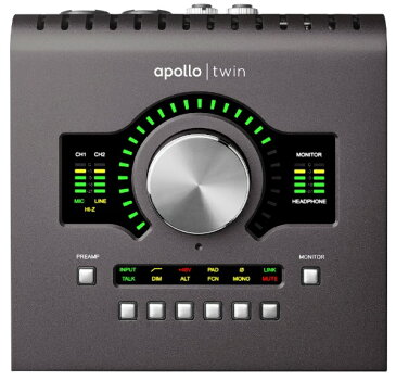 ユニバーサルオーディオ Thunderboltオーディオインターフェース　Apollo Twin MkII QUAD[APOLLOTWINMK2QUAD]