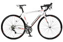 CANOVER|カノーバー 700×23C型 ロードバイク CANOVER ZENOS(ホワイト/490サイズ《適応身長:165cm以上》) CAR-011