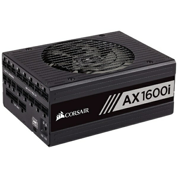 CORSAIR｜コルセア PC電源 AX1600i ブラック CP-9020087-JP 1600W /ATX／EPS /Titanium