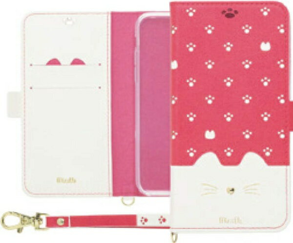 ナチュラルデザイン｜NATURAL design iPhone8／7／6s／6 （4.7） 手帳型ケースMinette ピンク