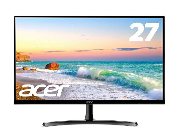 ACER｜エイサー LEDバックライト搭載液晶モニター ED2シリーズ ブラック ED272Abifx [27型 /フルHD(1920×1080) /ワイド][ED272ABIFX]