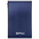 SILICONPOWER｜シリコンパワー SP020TBPHDA80S3B 外付けHDD Armor A80 ブルー [2TB /ポータブル型][SP020TBPHDA80S3B]