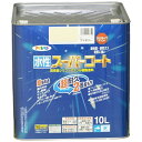 アサヒペン|Asahipen 水性スーパーコート 10L (アイボリー)