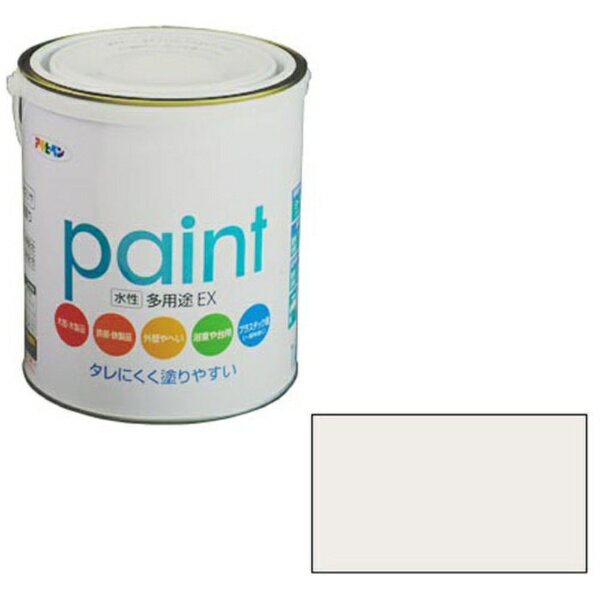 アサヒペン｜Asahipen 水性多用途EX 1.6L (パールホワイト)