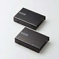 【エントリーで最大全額ポイント還元｜4/5まで】 ELECOM｜エレコム HDBaseT(R)認証済み　HDMIエクステンダー