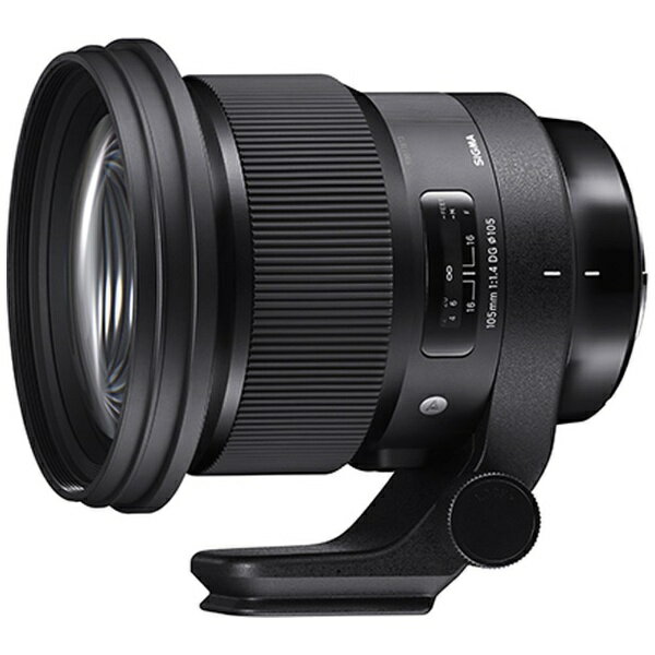 シグマ｜SIGMA カメラレンズ 105mm F1.4 DG HSM Art ブラック [ニコンF /単焦点レンズ][105MMF1.4DGHSMA]