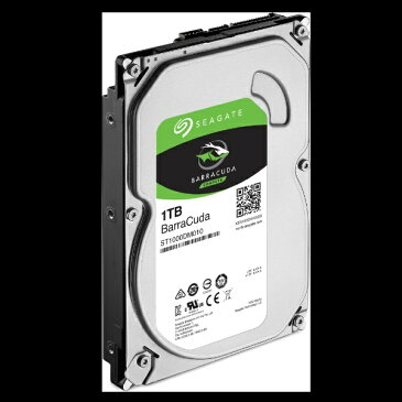 SEAGATE　シーゲート ST1000DM010 内蔵HDD BarraCuda [3.5インチ /1TB]【バルク品】[ST1000DM010]